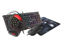 Herní set 4v1 Genesis Cobalt 330 RGB CZ/SK, RGB podsvícení (PC)