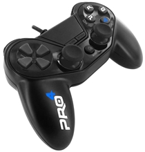 Subsonic PS4 Pro4 Wired Controller black PS4