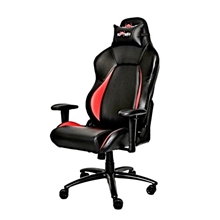  Herní židle Red Fighter C2 černá,odnímatelné polštařky