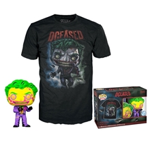 Funko Pop! & Tee - Comic Cover DC - The Joker Vinyl Figure T-shirt (L)