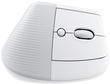 Logitech - Lift Ergo Mouse - Off-white