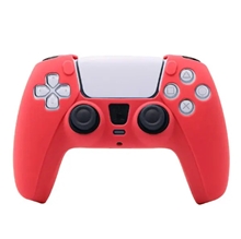 DOBE Silikonový obal pro DualSense controller (PS5) - červený