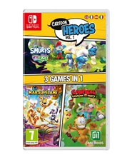 Cartoon Heroes Vol. 1: 3 Games in 1 (Smurfs: Mission Vileaf & Marsupilami & Garfield Lasagna Party) (SWITCH)