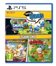 Cartoon Heroes Vol. 1: 3 Games in 1 (Smurfs: Mission Vileaf & Marsupilami & Garfield Lasagna Party) (PS5)