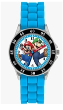 Dětské hodinky Mario modré