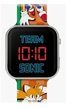 Sonic The Hedgehog dětské Led hodinky