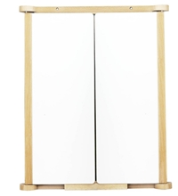 Jeujura Dřevěná trojkřídlá oboustranná tabule 82x56 cm s příslušenstvím