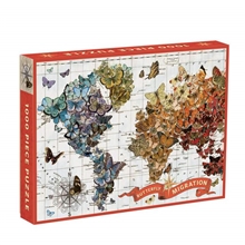 Galison Puzzle Migrace zlatého motýla Wendy 1000 dílků