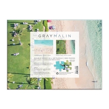 Galison Oboustranné puzzle Hawai Gray Malin 500 dílků