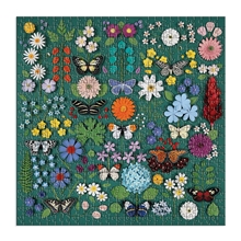 Galison Puzzle Motýlí botanická zahrada 500 dílků