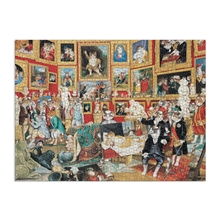 Galison Puzzle Tribuna Uffizi s kočkami 1500 dílků