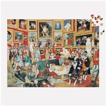 Galison Puzzle Tribuna Uffizi s kočkami 1500 dílků