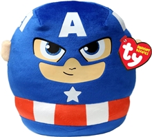 Ty Squishy - 25 cm plyšák - Captain America