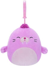 Squishmallows - 9 cm Clip On plyšák - Pepper mrož