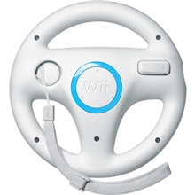 Wii steering wheel - white (Wii) (BAZAR)