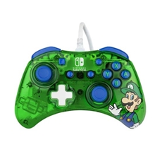 Rock Candy Wired Controller - Luigi (SWITCH)