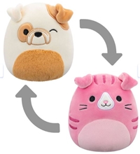 Squishmallows - Flip A Mallows - 13 cm plyšák - Geraldine/Brock