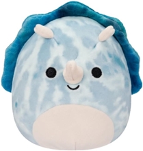 Squishmallows - Flip A Mallow - 13 cm plyšák - Delilah fialový dinosaurus/Jerome
