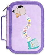 Squishmallows - školní penál - fialový