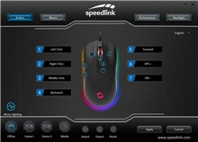 Speedlink - Taurox Gaming Mouse - Black