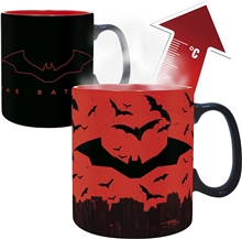DC COMICS - měnící se hrnek - 460 ml - The Batman