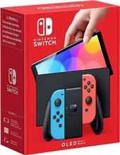 Nintendo Switch OLED Model - Neon Blue / Neon Red (SWITCH) (BAZAR)