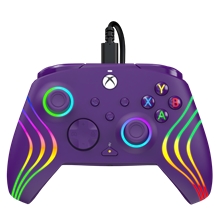 PDP Afterglow Wave Wired Controller - Purple (XSX/PC)