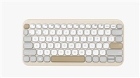 ASUS KW100 Bezdrátová klávesnice, Oat Milk
