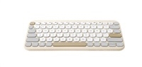 ASUS KW100 Bezdrátová klávesnice, Oat Milk