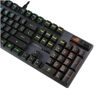ASUS klávesnice ROG STRIX SCOPE II, mechanická, drátová, ROG NX Snow / PBT, US