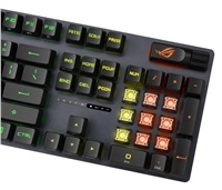 ASUS klávesnice ROG STRIX SCOPE II, mechanická, drátová, ROG NX Snow / PBT, US