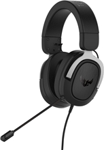 ASUS sluchátka TUF Gaming H3 Gun Metal, Gaming Headset, černo-šedá