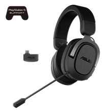 ASUS sluchátka TUF GAMING H3 WIRELESS, Gaming Headset, gun metal