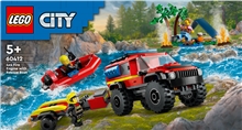 LEGO® City 60412 Hasičský vůz 4x4 a záchranný člun