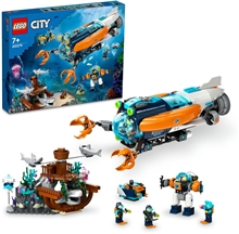 Lego® City 60379 Hlubinná průzkumná ponorka