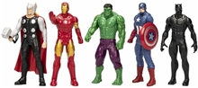 Set figurek Avengers Beyond Earths Mightiest Thor, Iron Man, Hulk, Captain America, Black