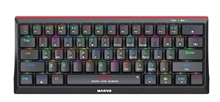 Marvo KG962G EN - R, klávesnice US, herní, mechanická typ drátová (USB), černá, RGB, červené spínače
