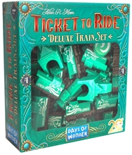 Ticket to Ride (Jízdenky, prosím!): 20th Anniversary Deluxe Train Set - zelený
