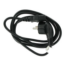 4World Napájecí kabel 3pin 1.8m Black
