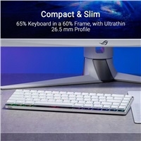 ASUS klávesnice ROG FALCHION RX Low profile (ROG NX Snow), CZ/SK