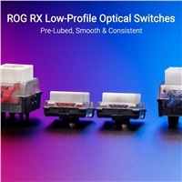 ASUS klávesnice ROG FALCHION RX Low profile (ROG NX Snow), CZ/SK