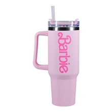Cestovní XL hrnek Barbie s brčkem - 1200ml