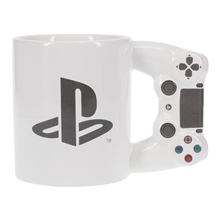 Hrnek s motivem Playstation ovladače Dualshock - bílý 470ml