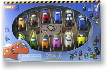 P.M.I. Among Us Crewmate Stampers 12 Pack Deluxe Box 4.5cm (S2)