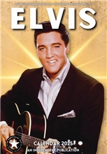 Nástěnný kalendář 2025: Elvis Presley (A3 29,7 x 42 cm)