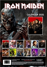 Nástěnný kalendář 2025: Iron Maiden (A3 29,7 x 42 cm)