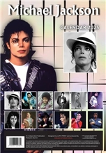 Nástěnný kalendář 2025: Michael Jackson (A3 29,7 x 42 cm)