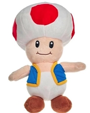 Plyšák Super Mario Bros - Toad (výška: 30 cm)