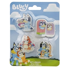Bluey Set 4 gumy