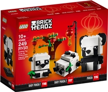 LEGO® BrickHeadz 40466: Čínský Nový rok – Pandy